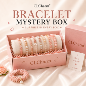 Premium Bracelet Mystery Box – Handmade Aesthetic Beaded Jewelry Set | CLCharm