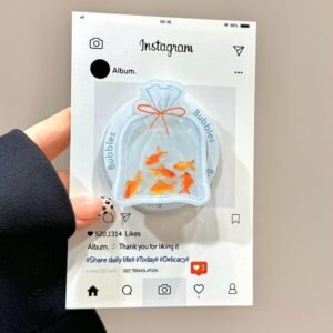 Transparent Aquarium Style MagSafe iPhone Case