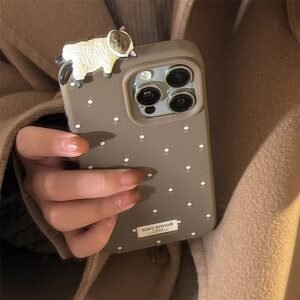 Mocha Siamese 3D Cat iPhone Case